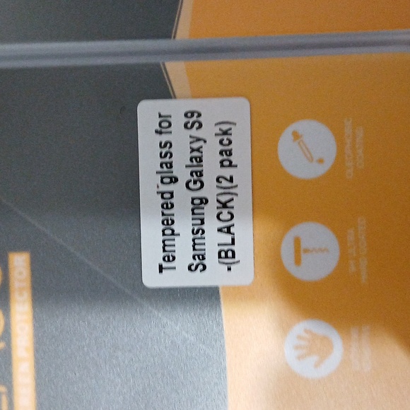 Screen protectors for Samsung galaxy s9 phones - Picture 2 of 2